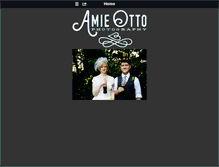 Tablet Screenshot of amieottophotography.com